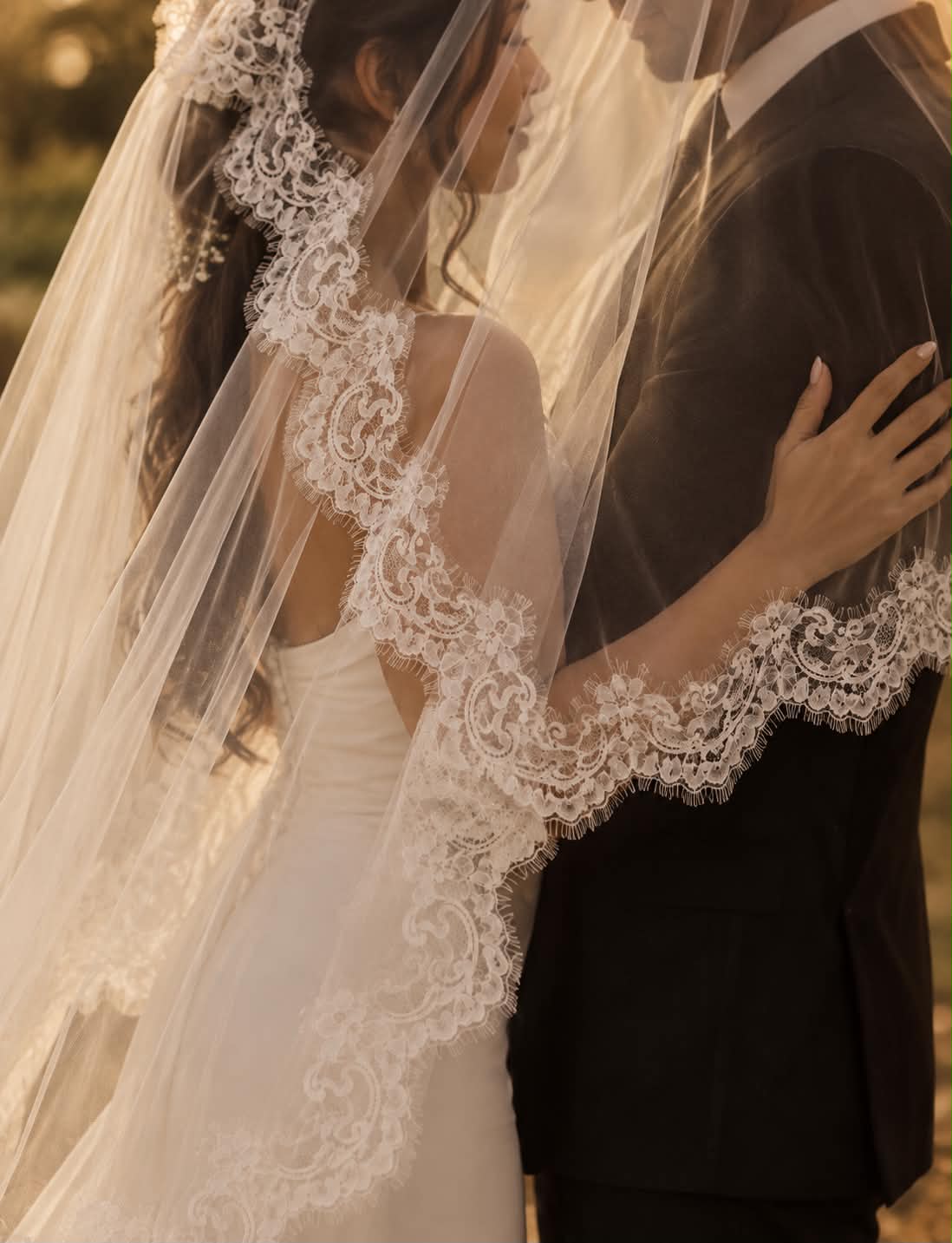 Isabella — Church-Length Mantilla Veil
