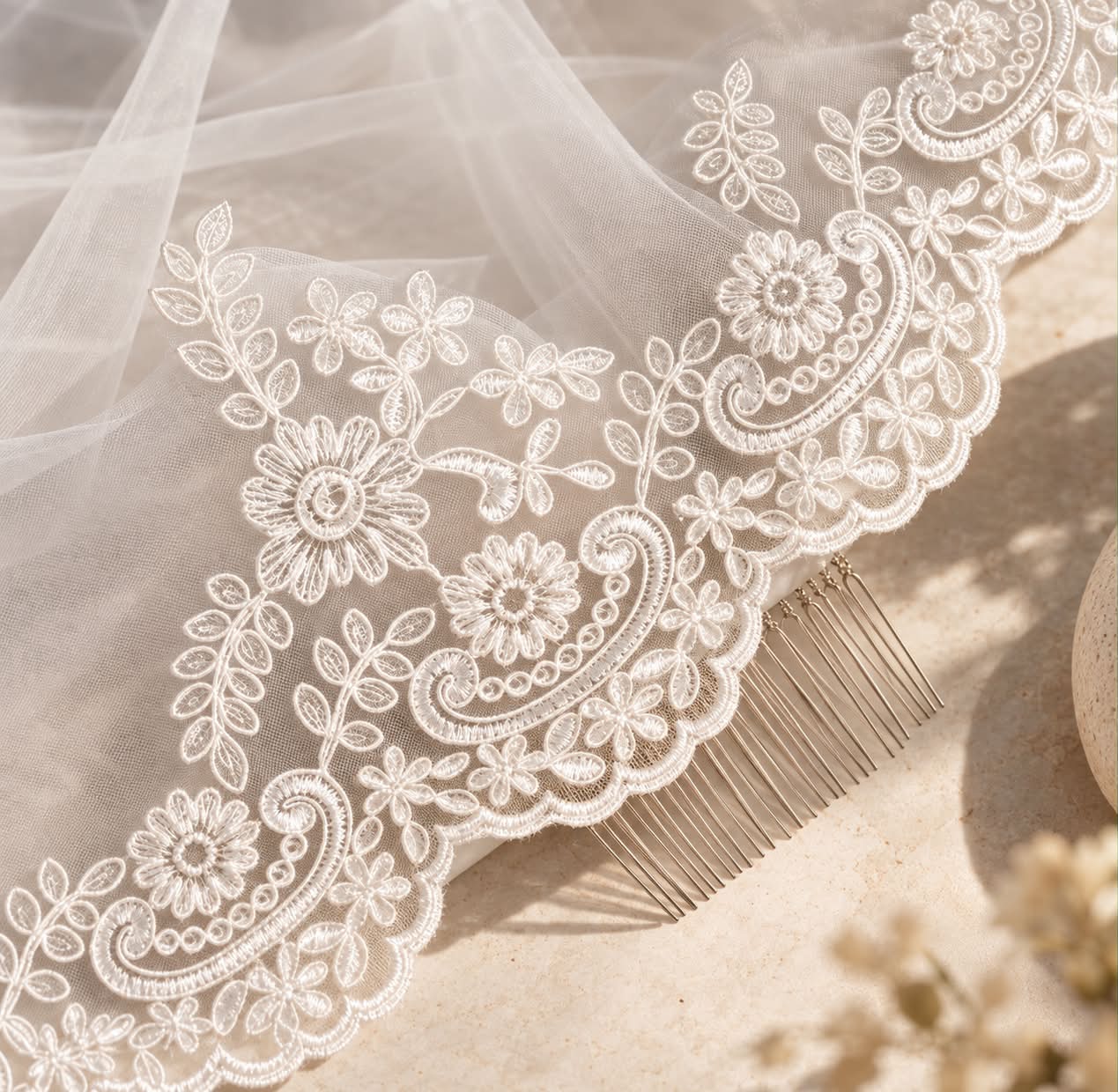 Classic — Cathedral Mantilla Veil wedding veil NZ photo 5