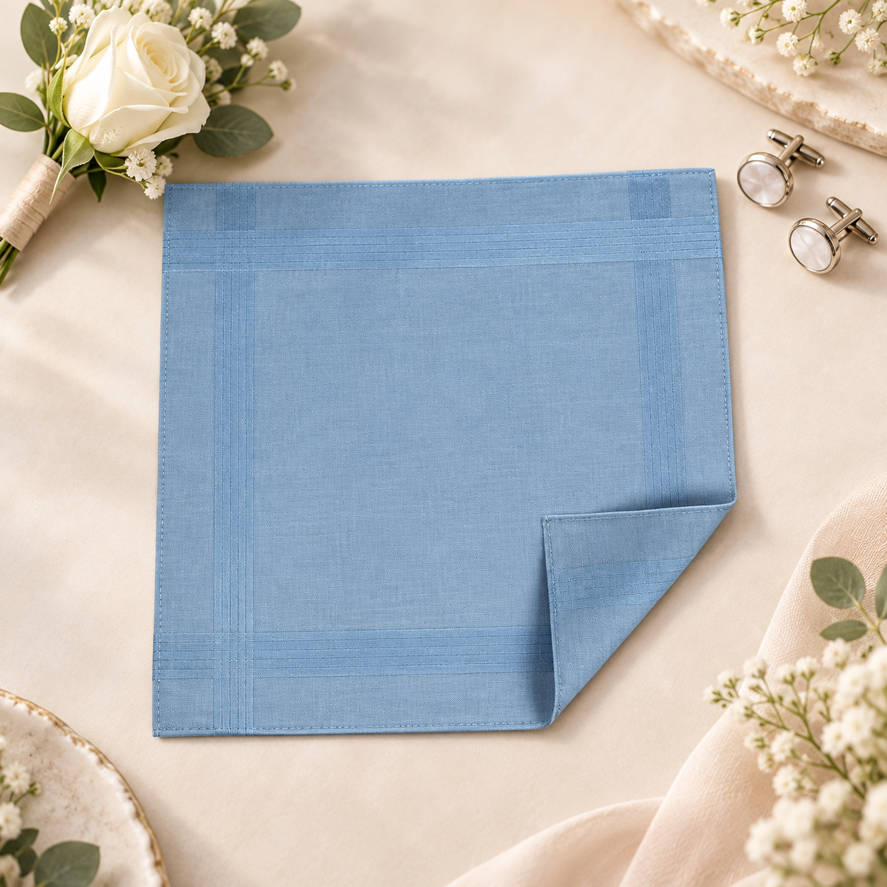 The Classic Cotton Pocket Square