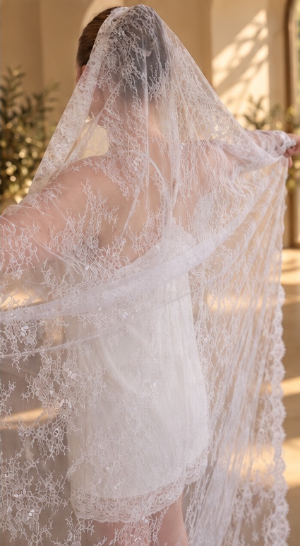 Siena — Lace Chapel Veil