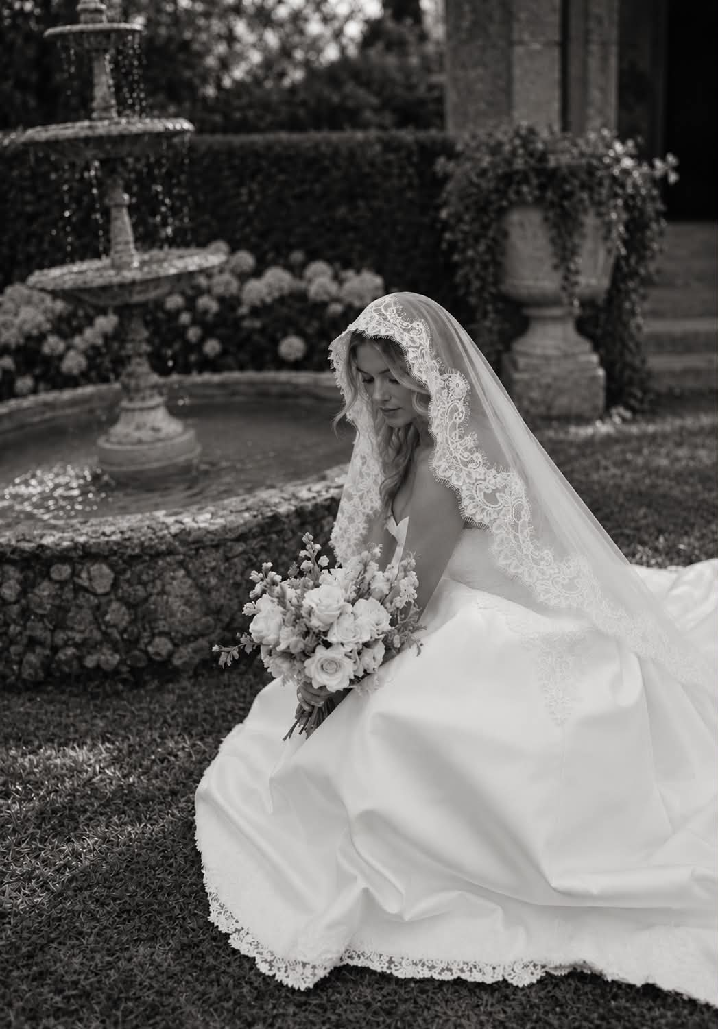 Isabella — Cathedral Mantilla Veil