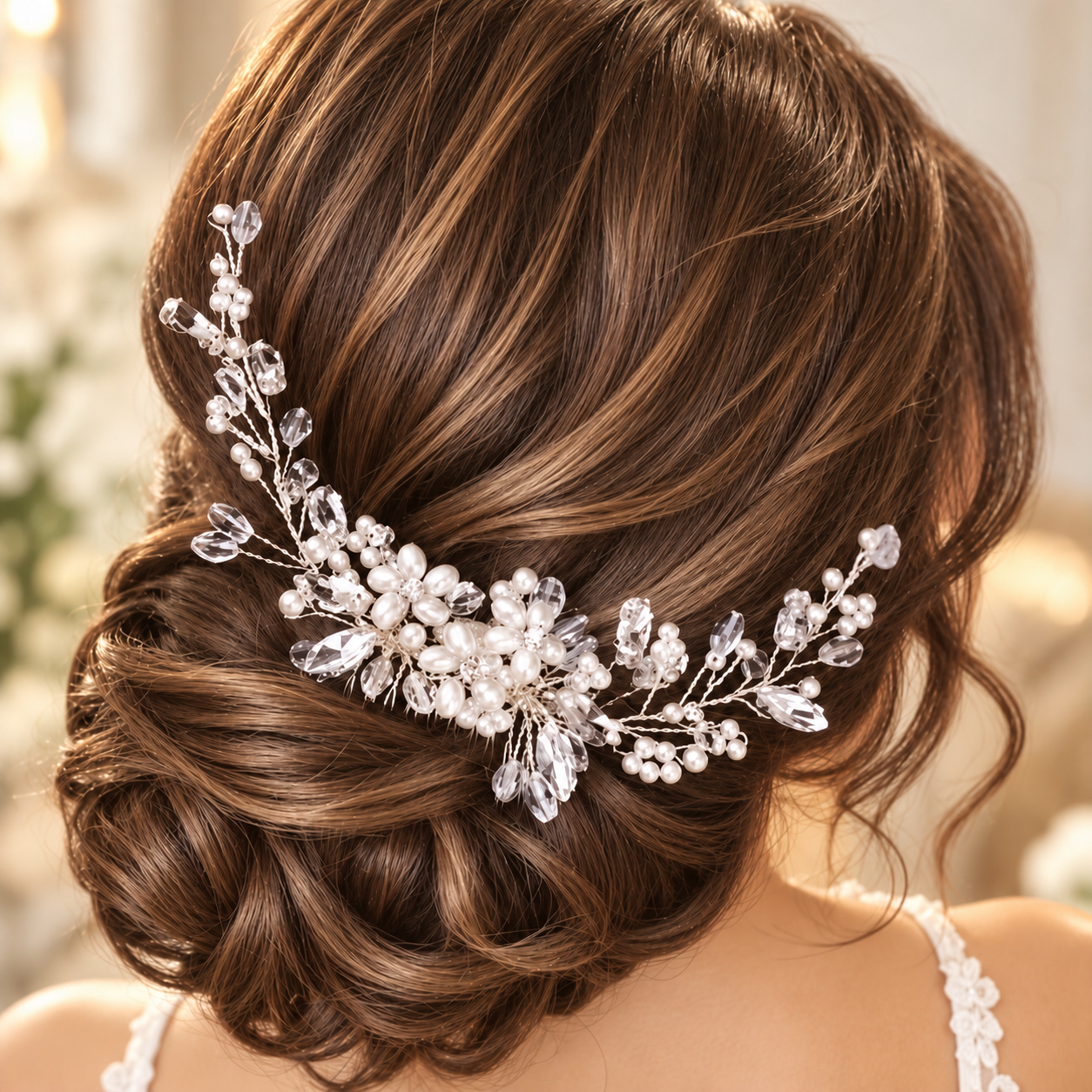 Bella Hair Comb bridal accessory photo 4