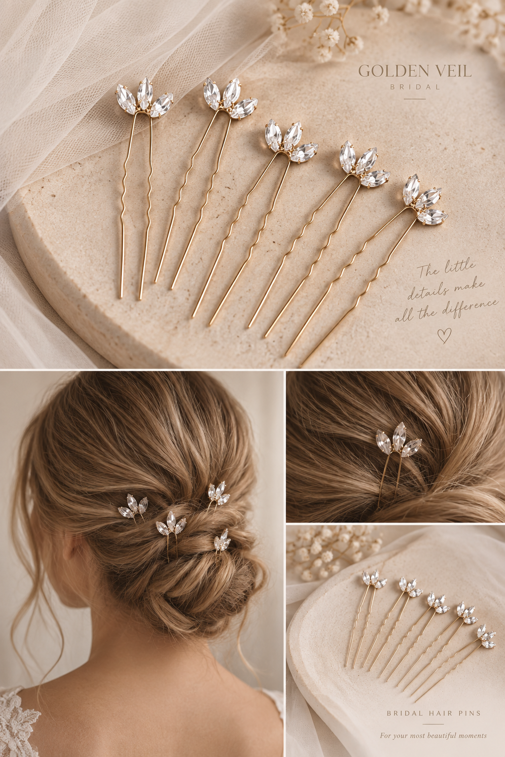 Ivy Hair Pins