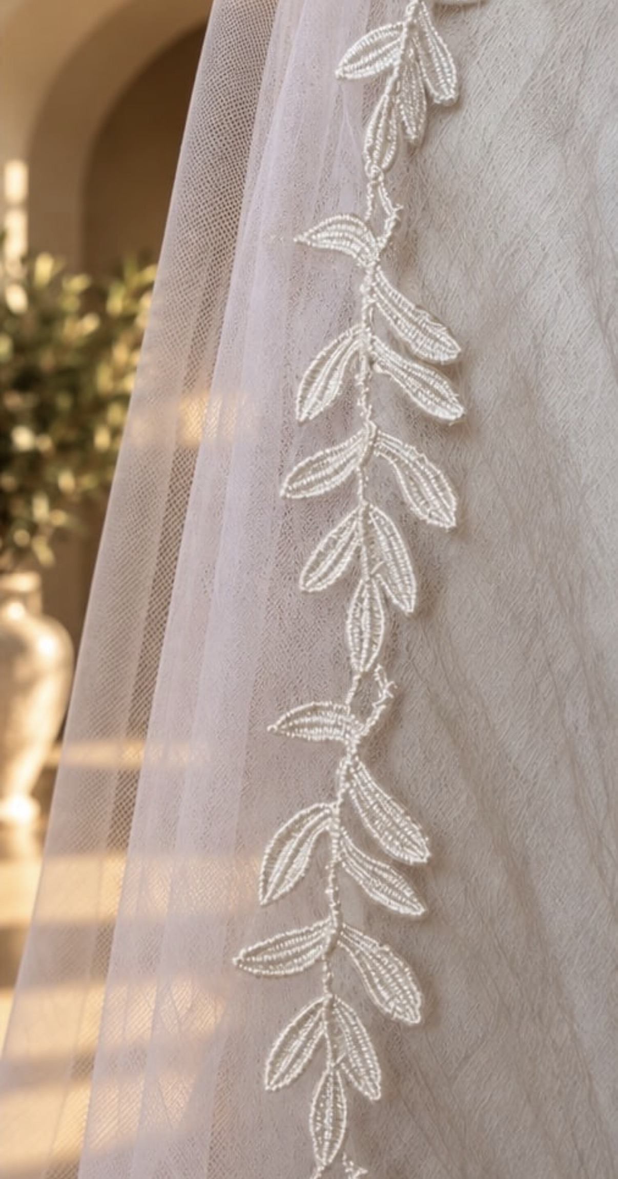 Olive 2m Veil wedding veil NZ photo 4
