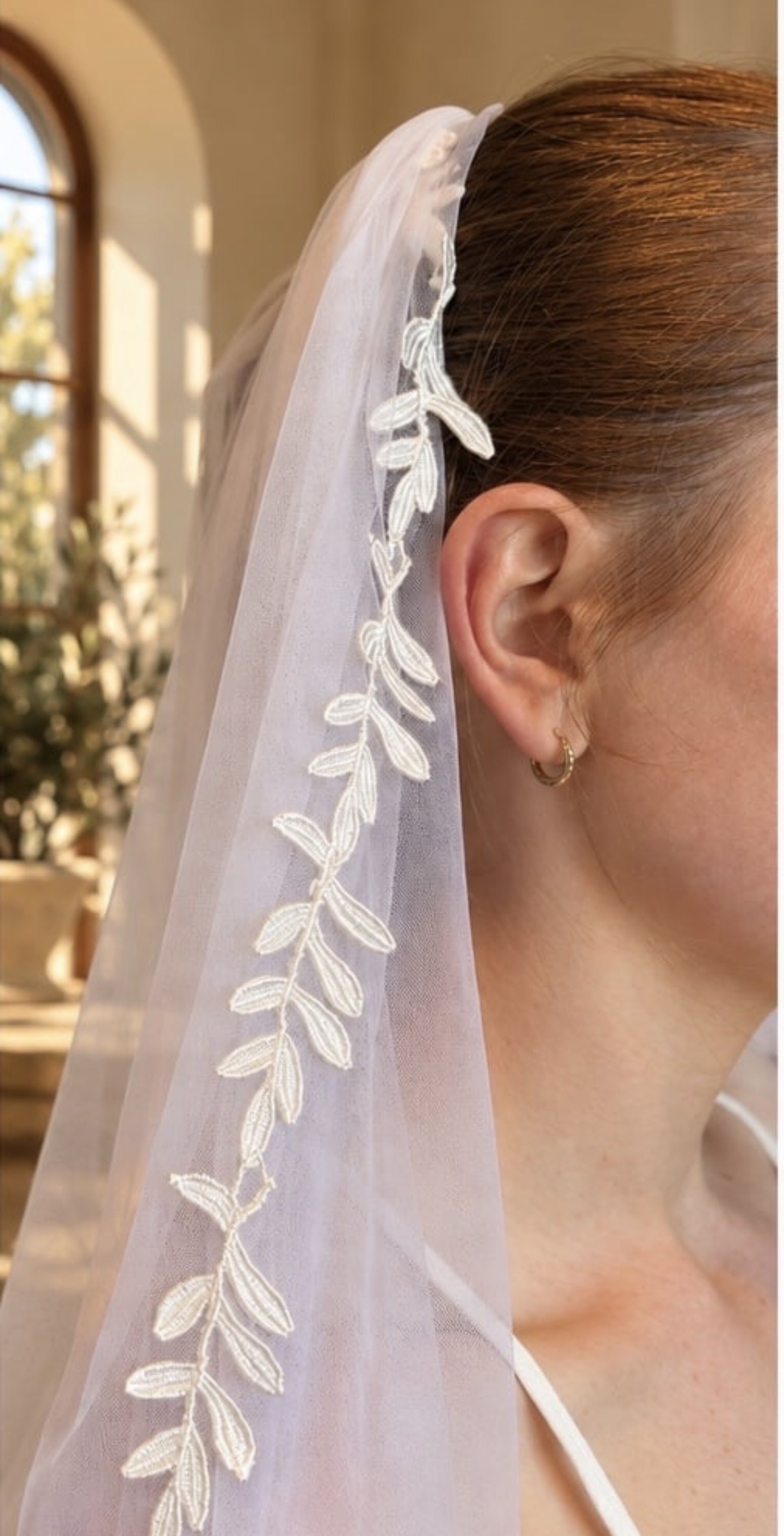 Olive 2m Veil wedding veil NZ photo 5